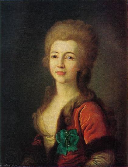 unknow artist Portrait of Catherine Vorontsova